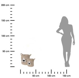 Zestaw koszyków do przechowywania lew 2 szt.