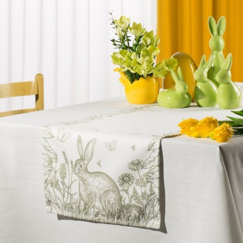 Bieżnik świąteczny WIOSNA/6 40x140 zajączek