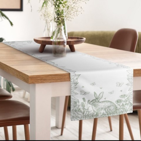 Bieżnik świąteczny WIOSNA/6 40x140 zajączek