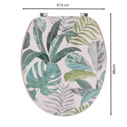 Deska sedesowa Jardin z motywem liści