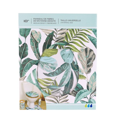 Deska sedesowa Jardin z motywem liści