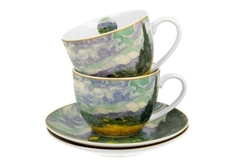 Filiżanki espresso Van Gogh Wheat Field 90 ml