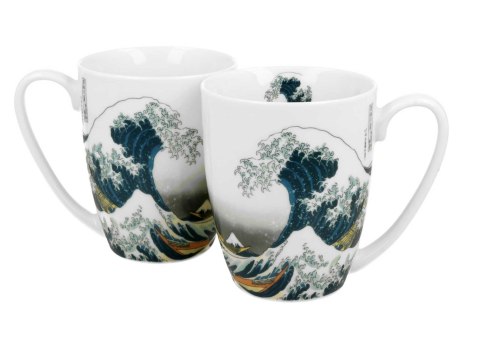 Komplet 2 kubków 350 ml Hokusai The Great Wave