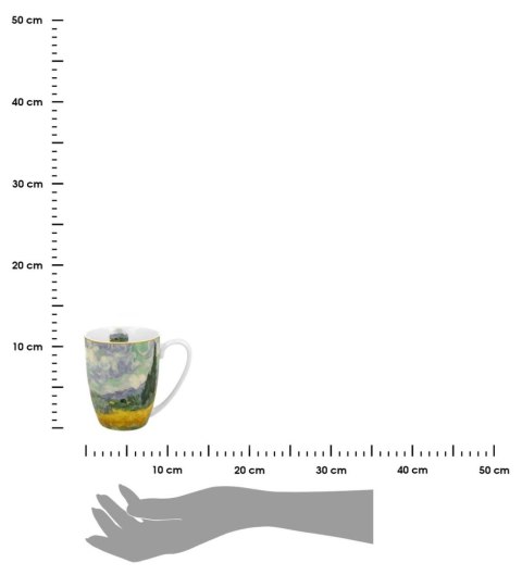 Komplet 2 kubków 350 ml Van Gogh Wheat Field