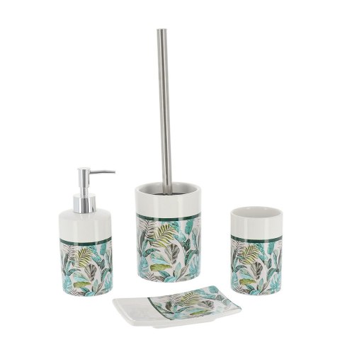 Kubek łazienkowy Jardin z motywem liści