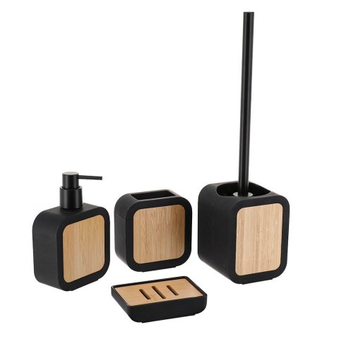 Kubek łazienkowy Tempesti czarny mat