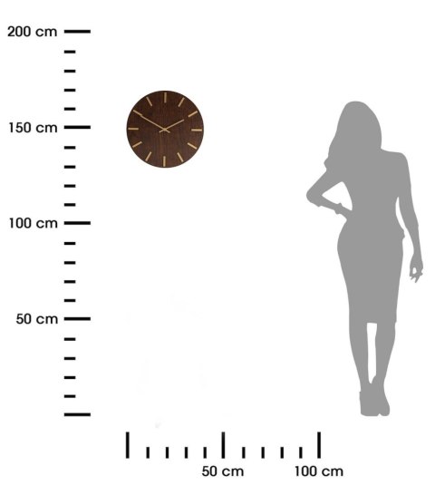 Nowoczesny Zegar ścienny 40 cm