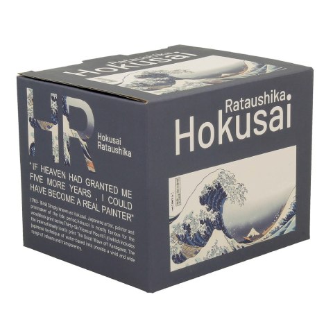 Porcelanowy kubek baryłka 430 ml Hokusai The Great Wave