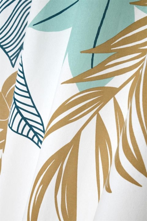 Zasłona ALOHA 140x260 miodowa rośliny