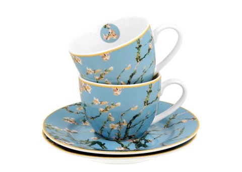 Zestaw 2 filiżanek espresso 90 ml Van Gogh Almond Blossom