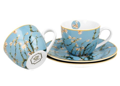 Zestaw 2 filiżanek espresso 90 ml Van Gogh Almond Blossom