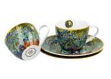 Zestaw 2 filiżanek espresso 90 ml Van Gogh Irises