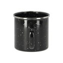 Kubek emaliowany czarny 350 ml