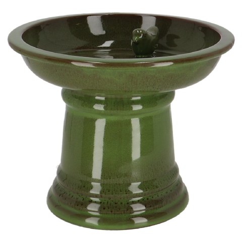 Poidełko dla ptaków z terakoty