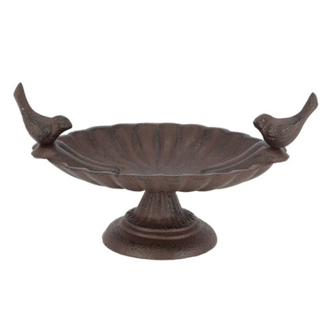 Żeliwne poidełko dla ptaków na nóżce