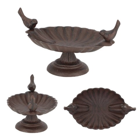 Żeliwne poidełko dla ptaków na nóżce