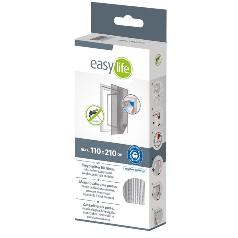 MOSKITIERA DRZWI 2X60X210 BIAŁA