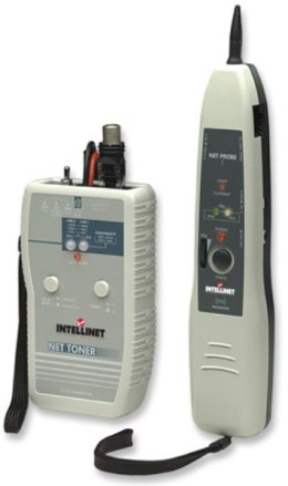 INTELLINET Tester okablowania z sondą zbliżeniową i generatorem tonu 515566