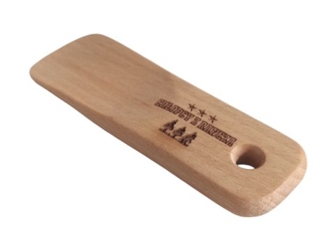 Łyżka do butów z drewna bukowego mikro 12 cm