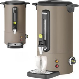 Warnik do wody grzanego wina z kranem tacką ociekową UNIQ 9 l 950 W - taupe