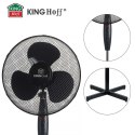 WENTYLATOR WIATRAK STOJĄCY PODŁOGOWY KINGCOOL KC-2125 czarny