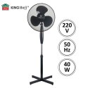 WENTYLATOR WIATRAK STOJĄCY PODŁOGOWY KINGCOOL KC-2125 czarny