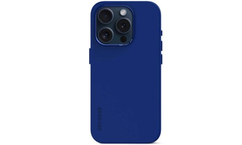 Decoded - silikonowa obudowa ochronna do iPhone 15 Pro Max kompatybilna z MagSafe (galactic blue) [eol]