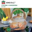 CZAJNIK EMALIOWANY 2L Z GWIZDKIEM KINGHOFF KH-3700