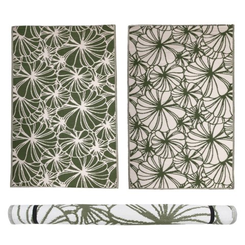 Dwustronny dywan ogrodowy w liście