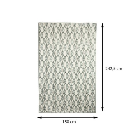Dywan zewnętrzny liście 150x242,5 cm