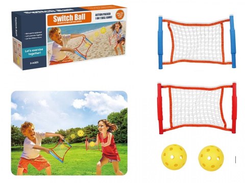 Gra plażowa siatka-łapacz