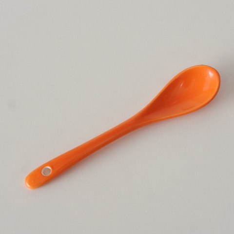 Ceramiczna cukiernica z łyżeczką Orange