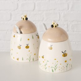Cukiernica motyw pszczół Honey wzor 2