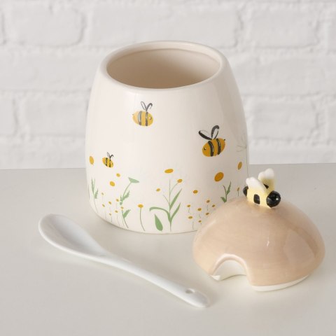 Cukiernica motyw pszczół Honey wzor 2