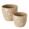Ceramiczny zestaw donic Honey beżowy