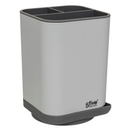 Ociekacz na sztućce szary 3 przegrody