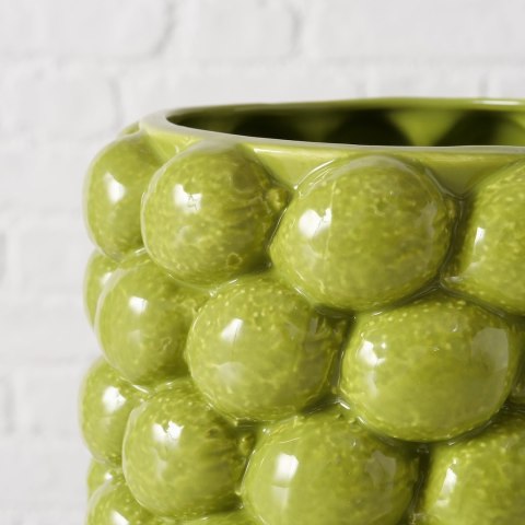 Porcelanowa donica Lime 16cm zielona