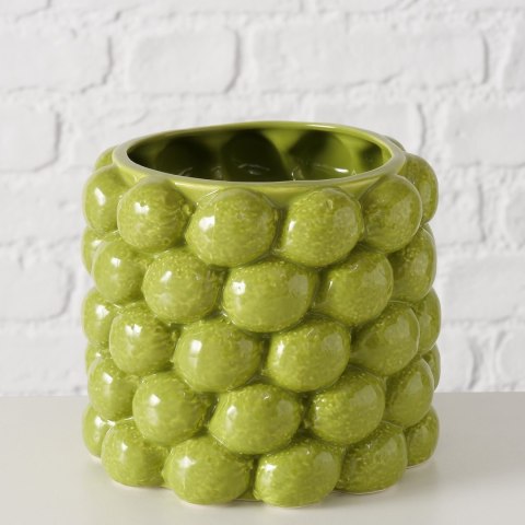 Porcelanowa donica Lime 16cm zielona