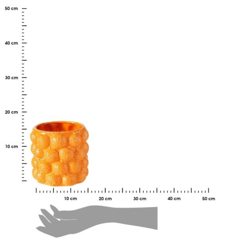 Porcelanowa donica Orange 17cm