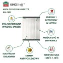 SUSZARKA OCIEKACZ ZWIJANY MATA STALOWA NA ZLEWOZMYWAK KINGHOFF KH-1903