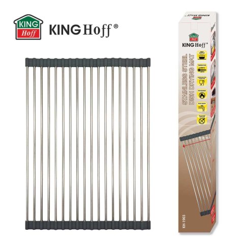 SUSZARKA OCIEKACZ ZWIJANY MATA STALOWA NA ZLEWOZMYWAK KINGHOFF KH-1903