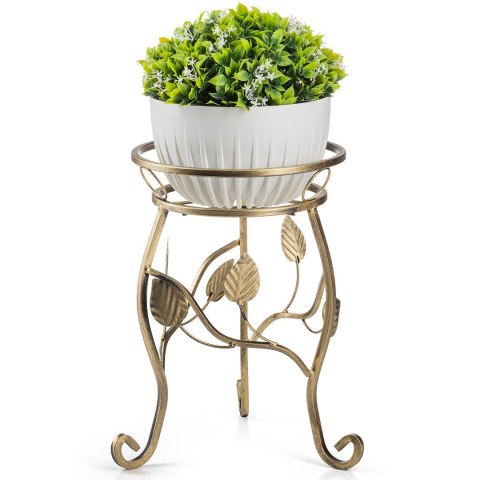 Kwietnik metalowy na jedną donicę Elmer