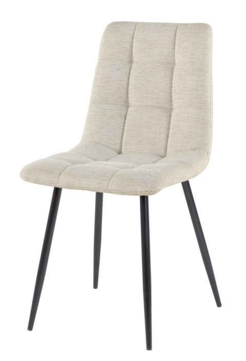 2 krzesła tapicerowane SELIA beż