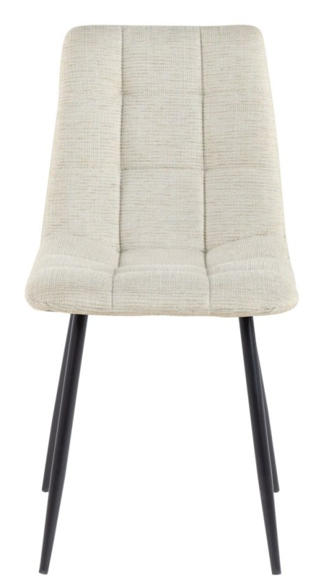 2 krzesła tapicerowane SELIA beż