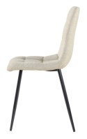 2 krzesła tapicerowane SELIA beż