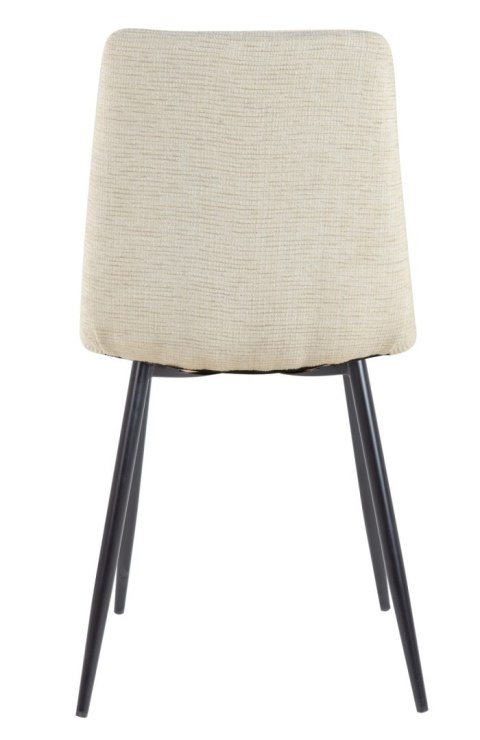 2 krzesła tapicerowane SELIA beż