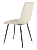 2 krzesła tapicerowane SELIA beż