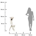 Kwietnik metalowy na dwie donice Quincy 90,5 cm
