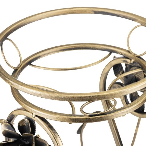 Kwietnik metalowy na dwie donice Quincy 90,5 cm