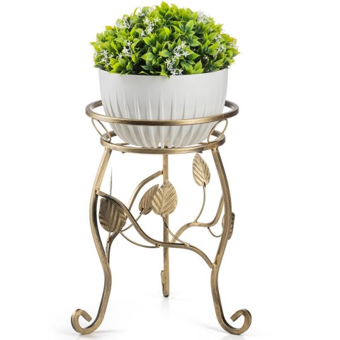 Kwietnik metalowy na jedną donicę Elmer